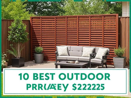 10 Best Outdoor Privacy Screens 2025