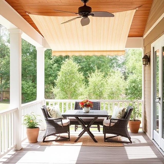 8 Outdoor Sun Shade Ideas for Your Porch