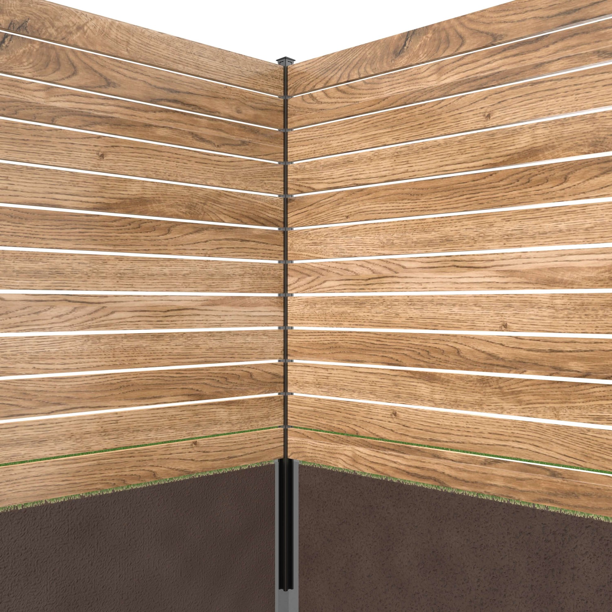 Deck Privacy Screen Panels CORNER POST KIT 8' - C8