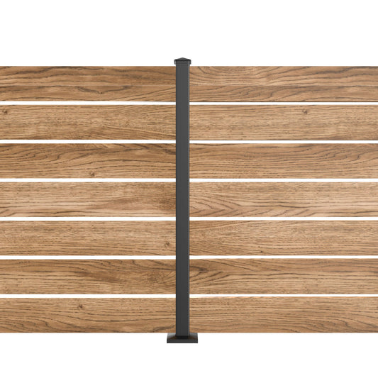 Privacy Screens LINE POST KIT 44″ L4 for Yard , Patio screens, and balcony barriers