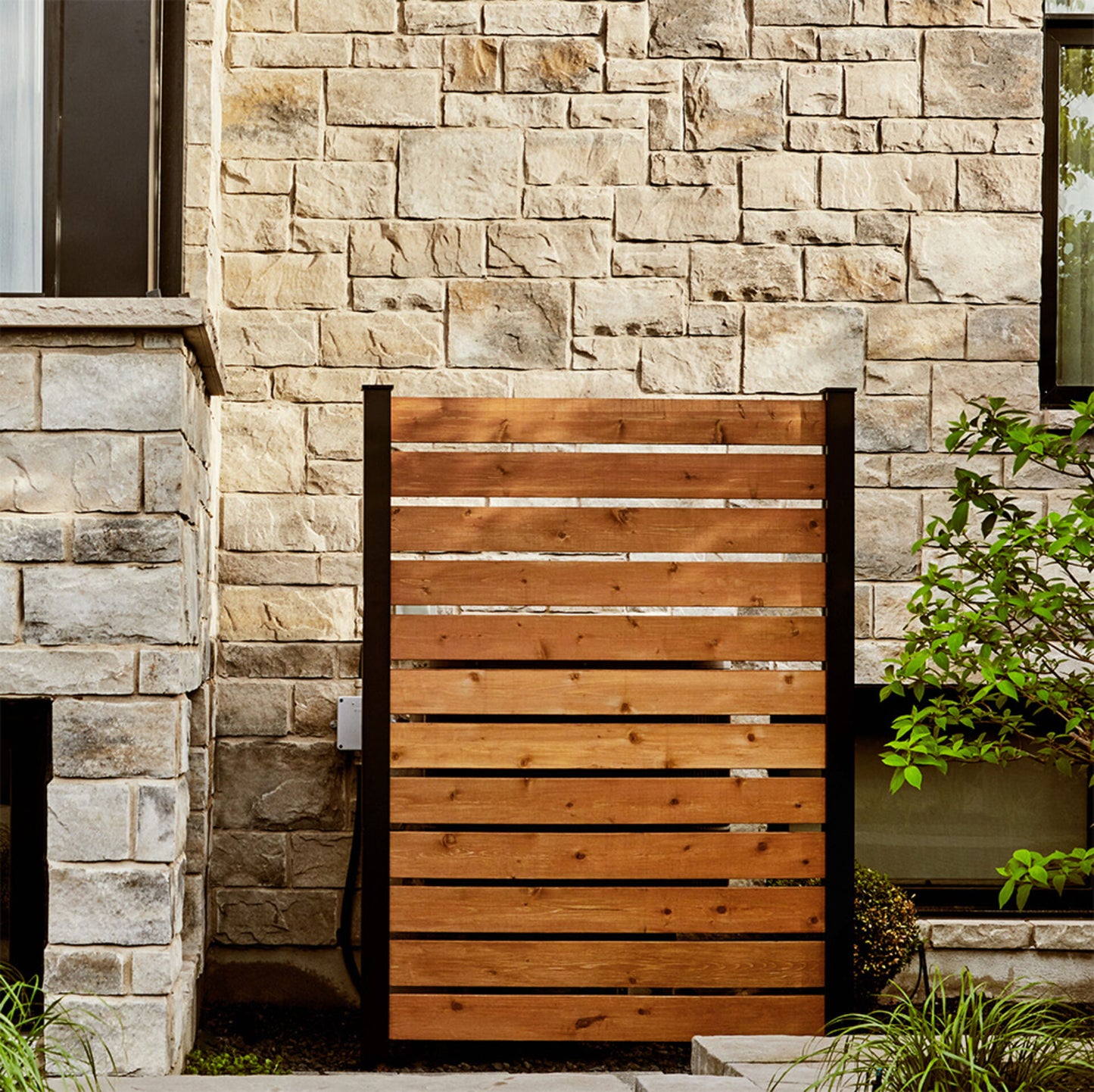 Privacy Panels END POST KIT 6' - E6 for Outside/Patio/Deck