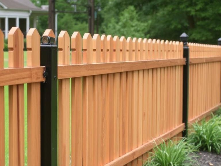Can I Use Metal Fence Posts for Wood Fence?