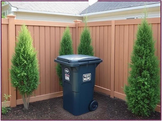 7+ Trash Container Fence Ideas | Stylish Garbage Bin Enclosure Designs 2025