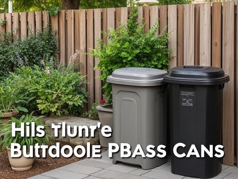 8 Ways to Hide Your Outdoor Trash Cans – 2025 Guide