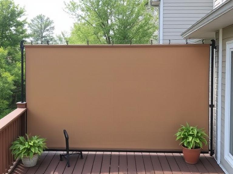 5 Steps to Secure a Privacy Screen on a Deck