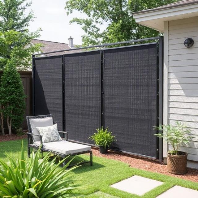 Privacy fence panels