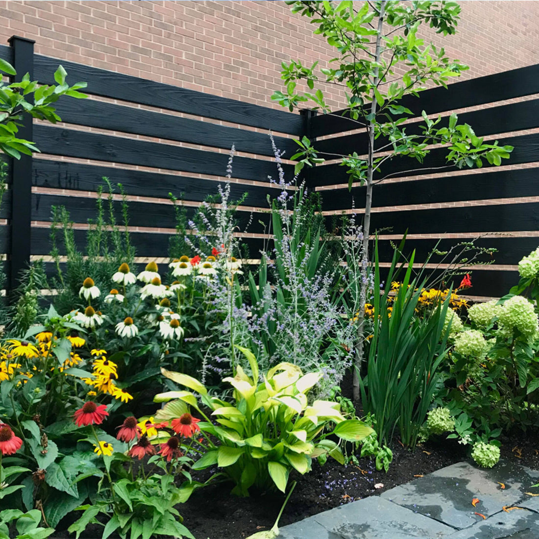 1. PATAVIN Deck Privacy Screen CORNER POST KIT 6' — Best Modular Corner Post