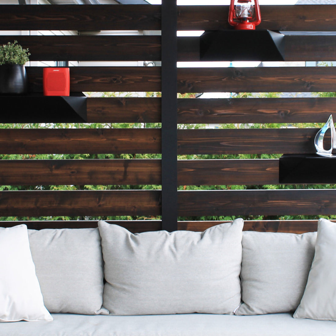 1. Patavin Pergola Privacy Screen LINE POST KIT 6' - L6